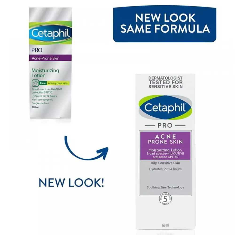 Cetaphil PRO Acne-Prone Skin Moisturizing Lotion - 120ml
