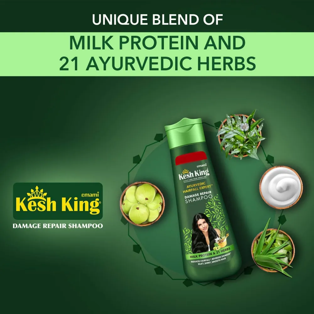 Kesh King Damage Repair Shampoo 200 Ml