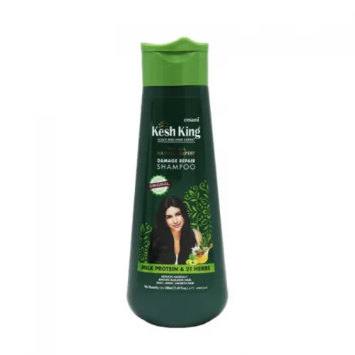 شامبو إمامي كيش كينج لإصلاح التلف مع بروتين الحليب و 21 عشب أيورفيدا ، 340 مل