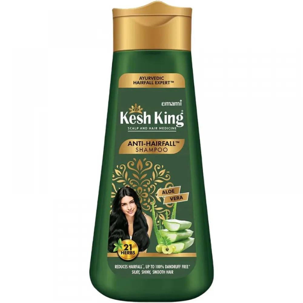 Kesh King Anti Hair Fall Shampoo with Aloe & Ayurvedic 21 Herbs - 200 ml