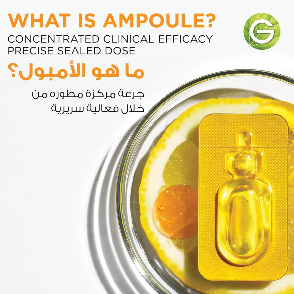 Garnier SkinActive Fast Bright with 3% Vitamin C & Niacinamide - 12 Pieces