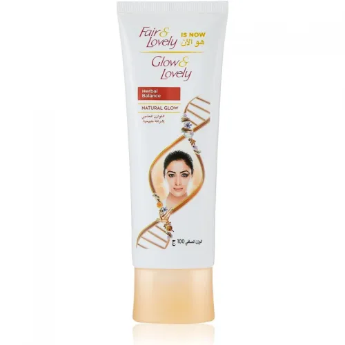 Glow & Lovely Cream Herbal Balance Natural Glow - 100 gm