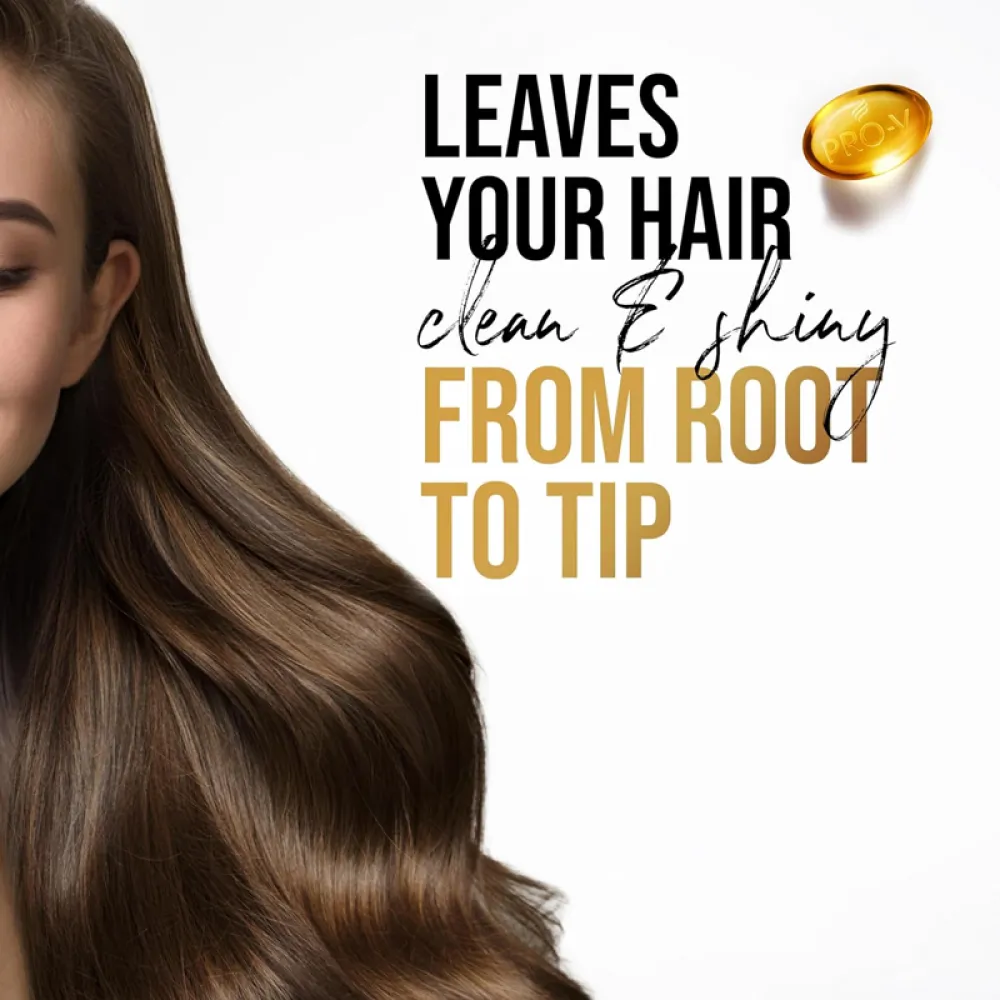 Pantene Pro-V Daily Care 2in1 Shampoo, Healthier Hair with Every Wash, 1L