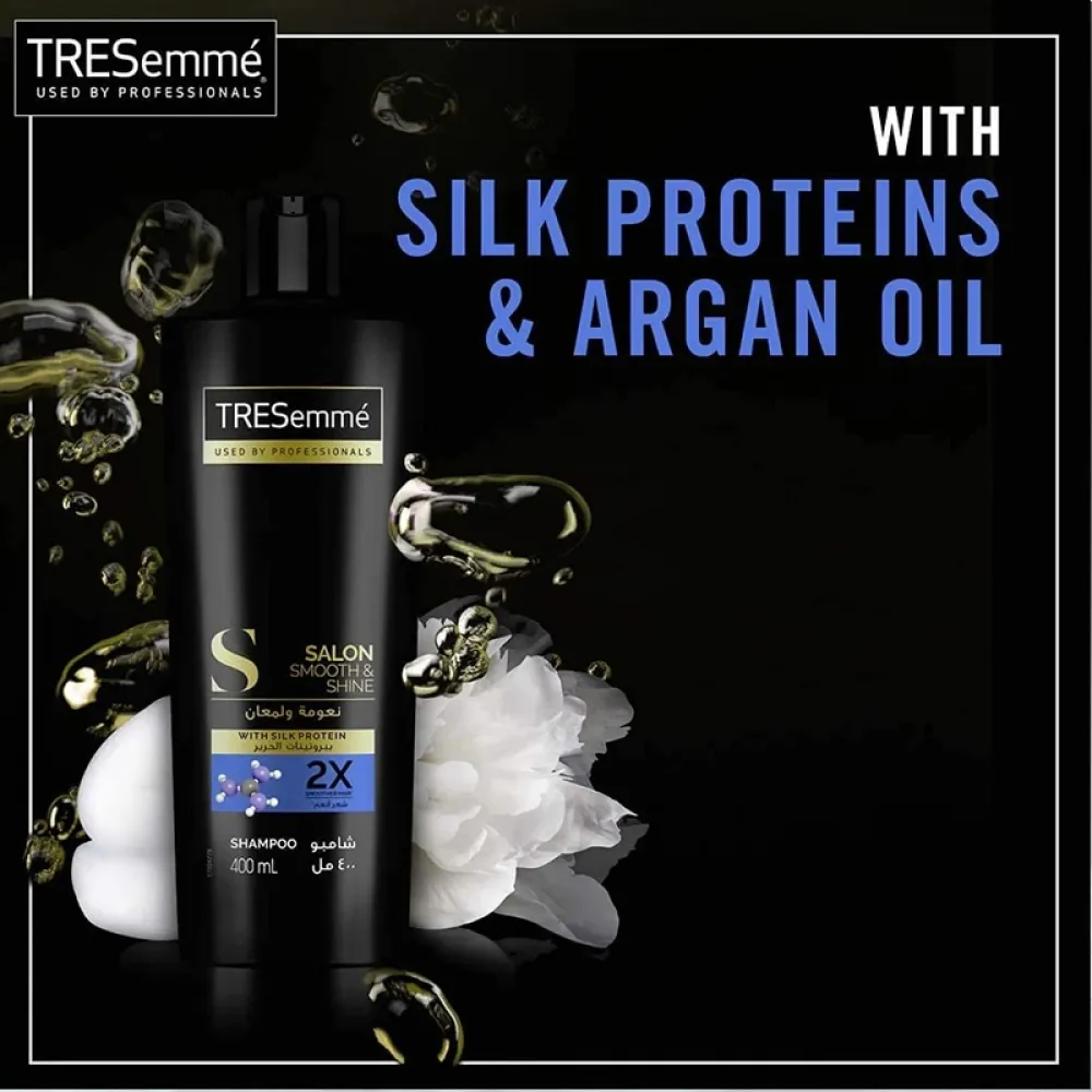TRESemme Salon Shampoo For Smooth And Shiny Hair 400ml
