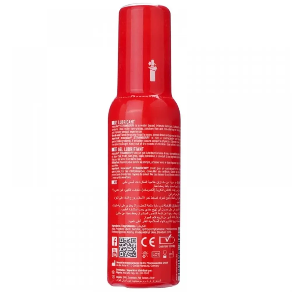 Masculan Lubricant Gel Strawberry - 75ml