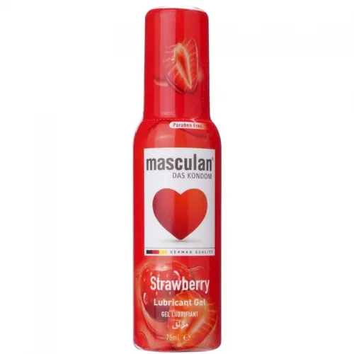 Masculan Lubricant Gel Strawberry - 75ml