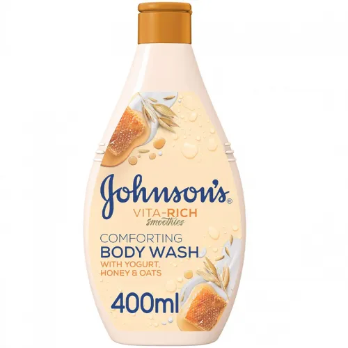 Johnson's Vita-Rich Bathing Gel with Milk, Honey and Oats - 250 ml