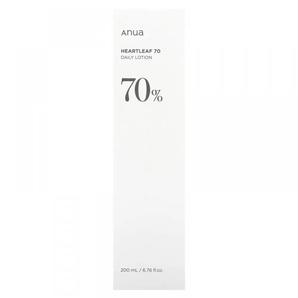[Anua] Heartleaf 70% Daily Lotion 200ml l Relieves dry and sensitive skin due to various external factors and maintains skin moisture