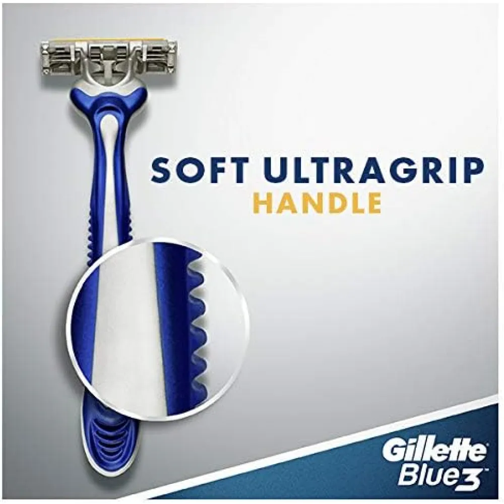 Gillette Blue 3 Comfort Men's Razor Blades - 3 Pieces