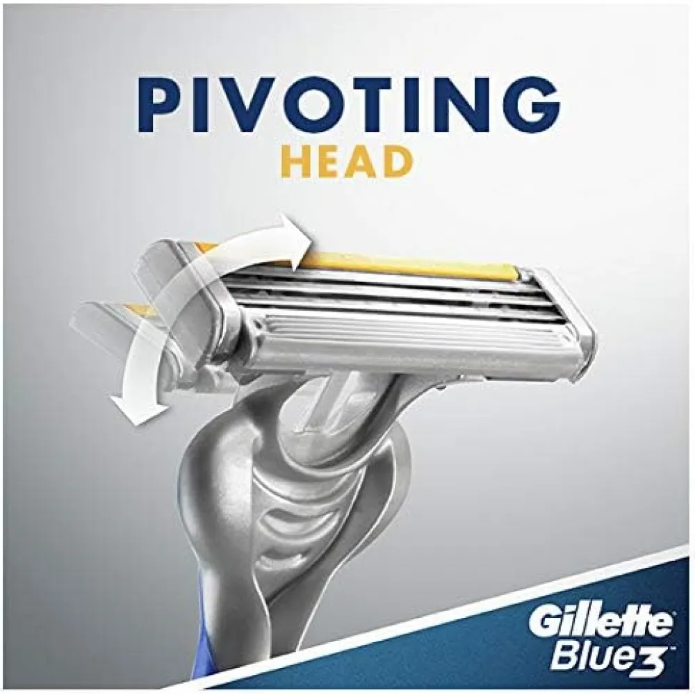 Gillette Blue 3 Comfort Men's Razor Blades - 3 Pieces
