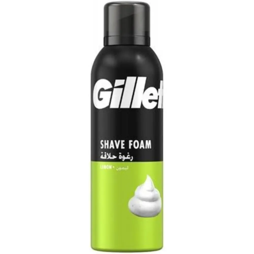 Gillette Shaving Foam Lemon - 200 ml