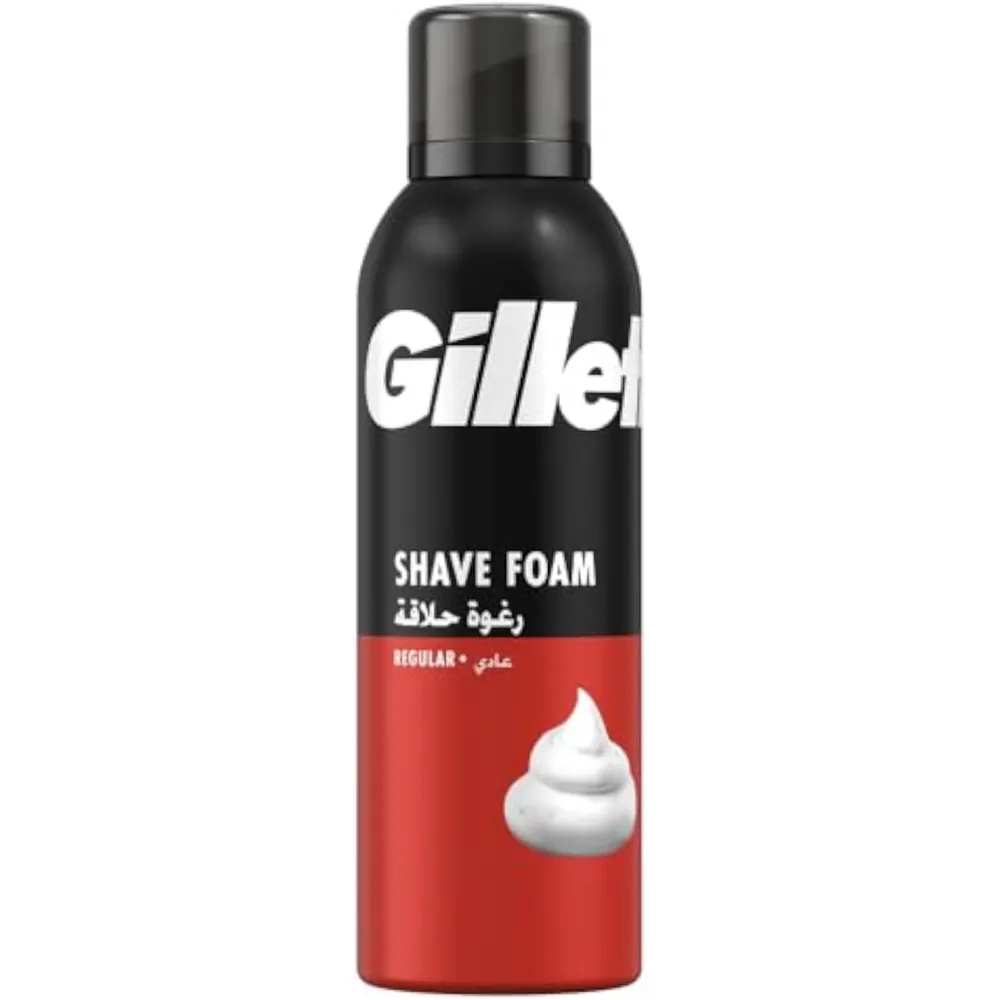 Gillette Men's Regular Shaving Foam - 200 ml