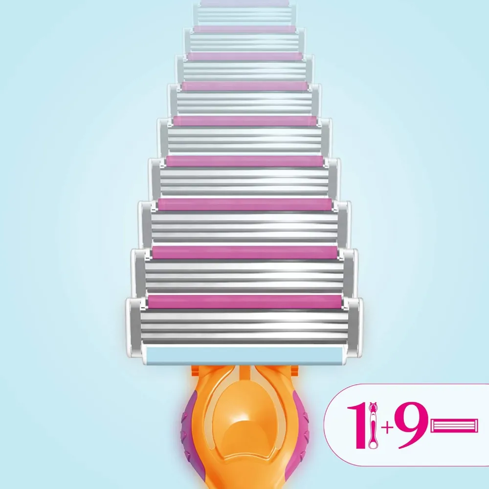 Gillette Simply Venus Women's Razor 3 Blades 9 Heads