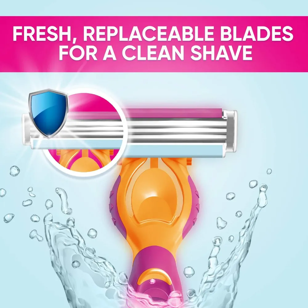 Gillette Simply Venus Women's Razor 3 Blades 9 Heads