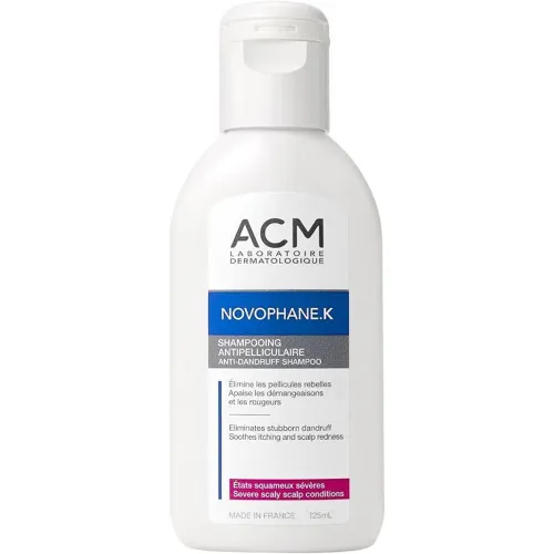 ACM Novophane.K Shampooing Antipelliculair Anti-Dandruff Shampoo - 125ml