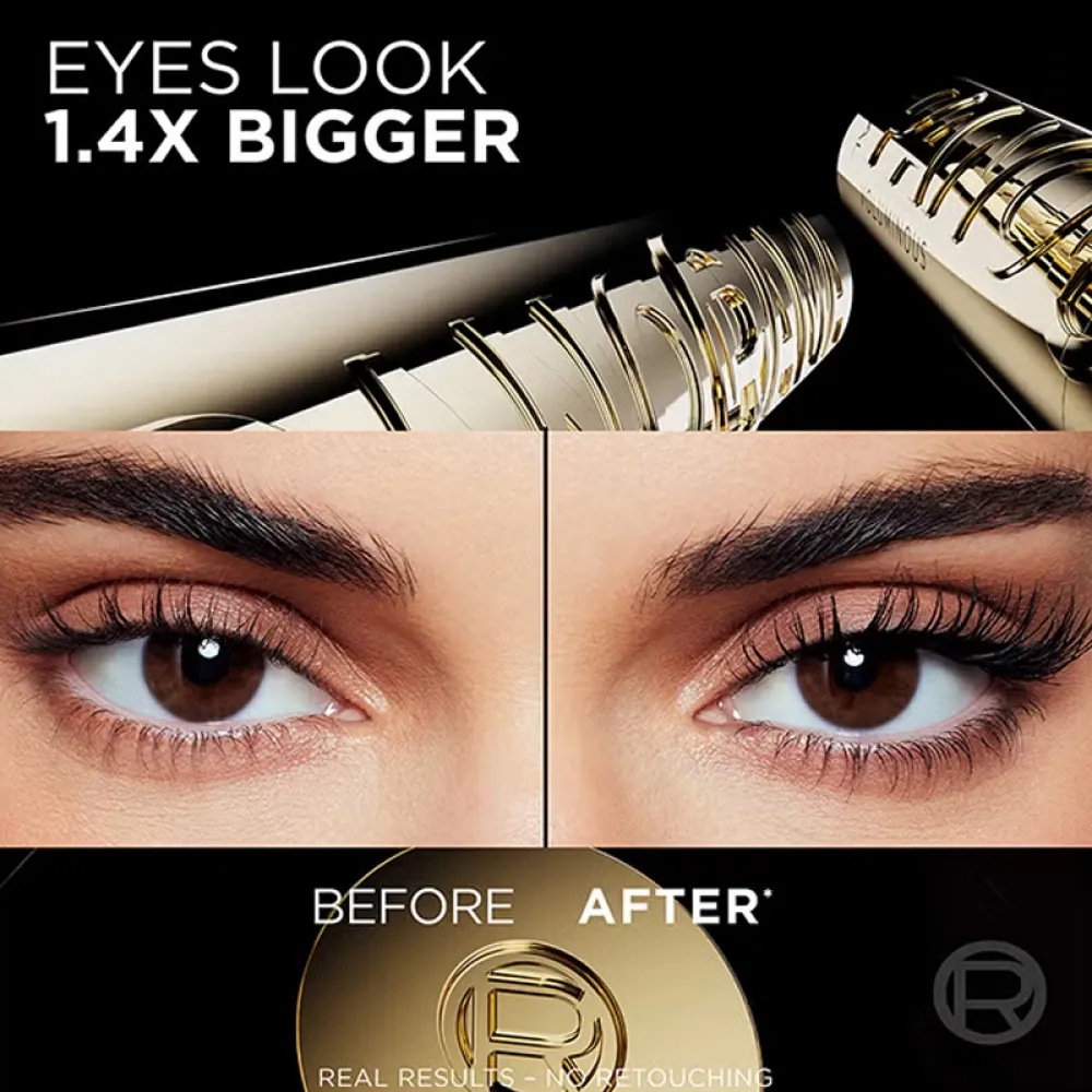 LOreal Paris Volume Million Lashes Panorama Mascara - Black