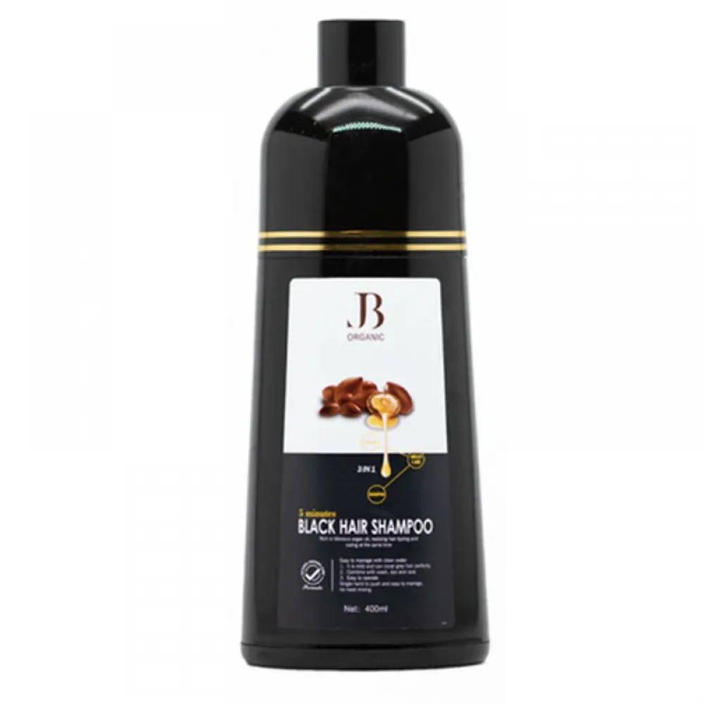 JB Organic Black Dye Shampoo - 400 ml