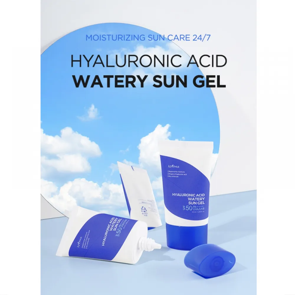 ISNTREE - HYALURONIC ACID WATERY SUN GEL , 50ml