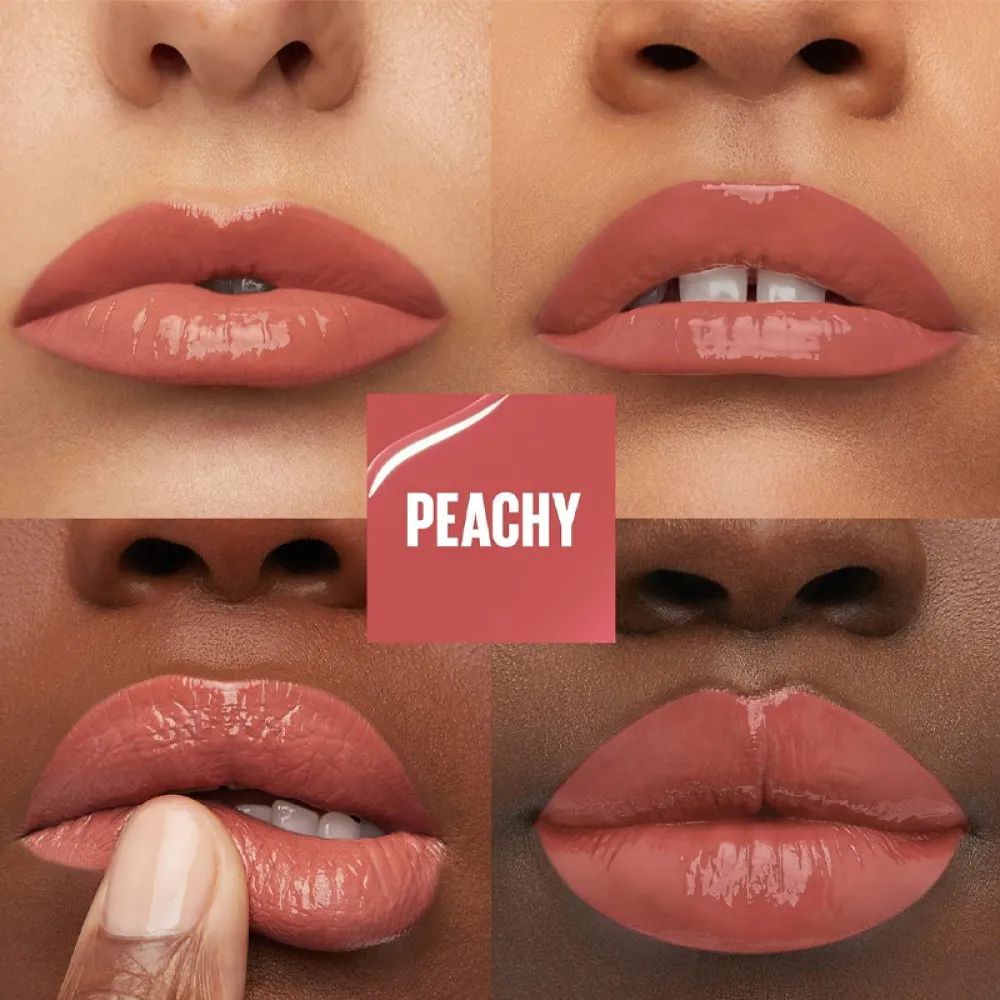 Maybelline SuperStay Vinyl Ink Lipstick-  Peachy