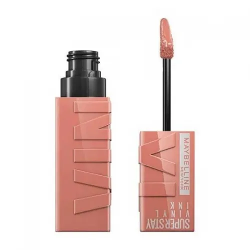 Maybelline SuperStay Vinyl Ink Lipstick-  Peachy