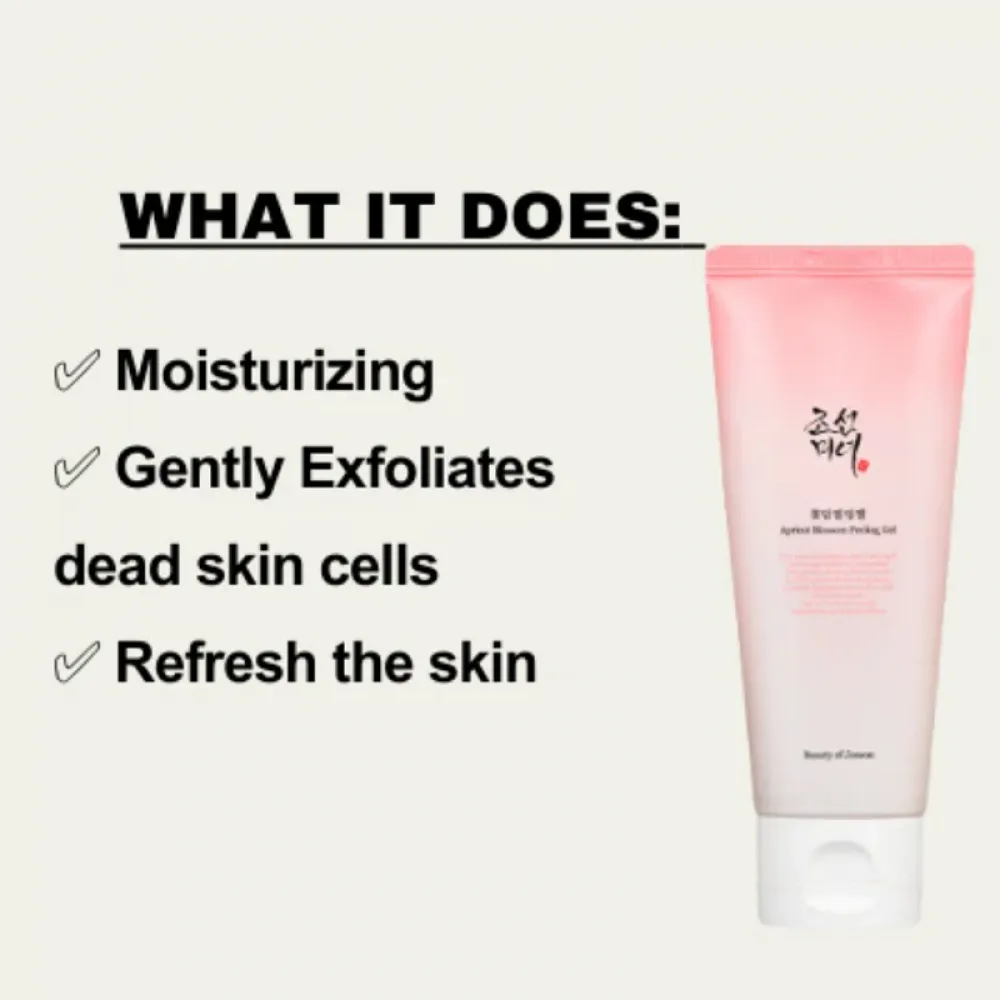 Beauty of Johnson's Apricot Blossom Exfoliating Gel, 100 ml