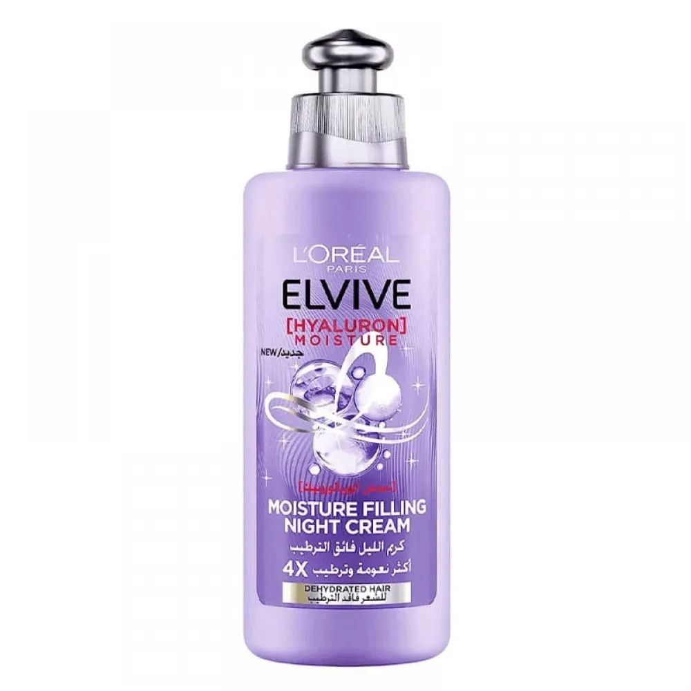 L'Oreal Paris Elvive Hyaluron Ultra Moisturizing Night Cream - 200 ml