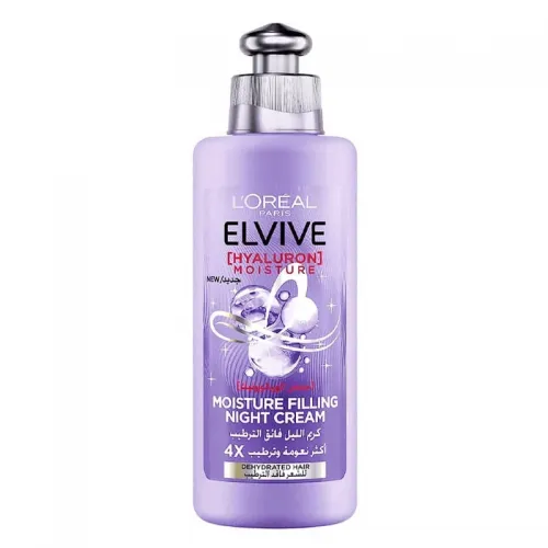 L'Oreal Paris Elvive Hyaluron Ultra Moisturizing Night Cream - 200 ml
