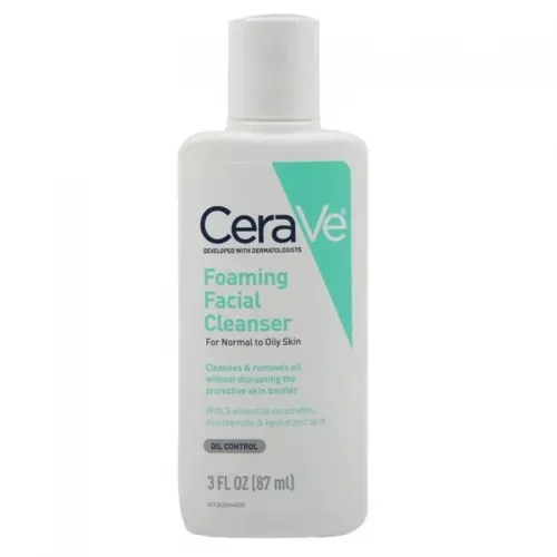  CeraVe Foaming Facial Cleanser for Normal to Oily Skin - 87ml