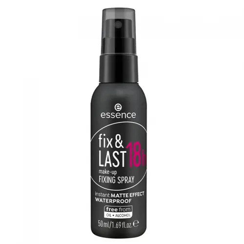 Essence Fix & LAST 18h Make up Fixing Spray - 50ml