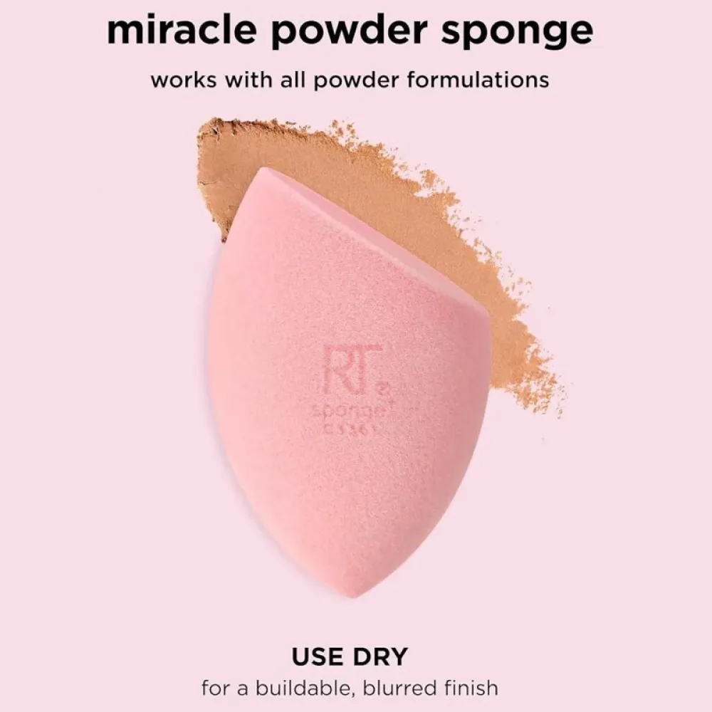 Real Techniques - Miracle Facial Sponge, 2 pieces