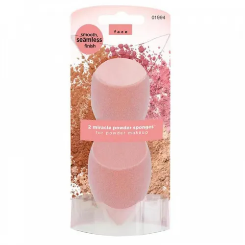 Real Techniques - Miracle Facial Sponge, 2 pieces
