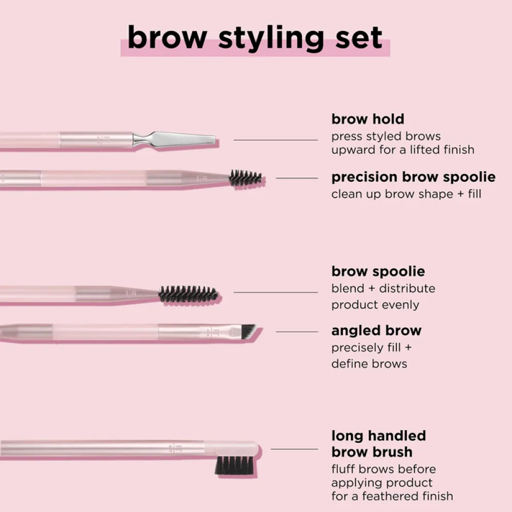 Real Techniques - Eyebrow Styling Kit, 3 pieces