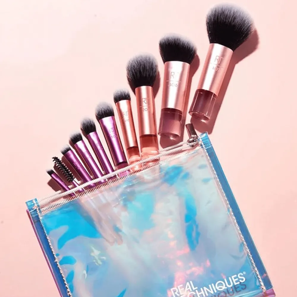 Real Techniques Travel Fantasy Mini Brush Set - 10 Piece