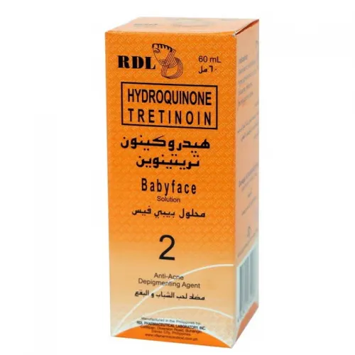 Astringent Hydroquinone Tretinoin Orange 60ml