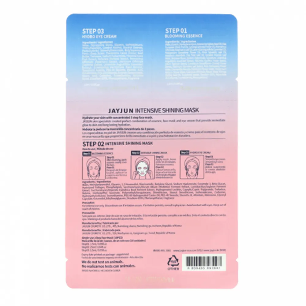 Jayjun Intensive Shining Face Mask