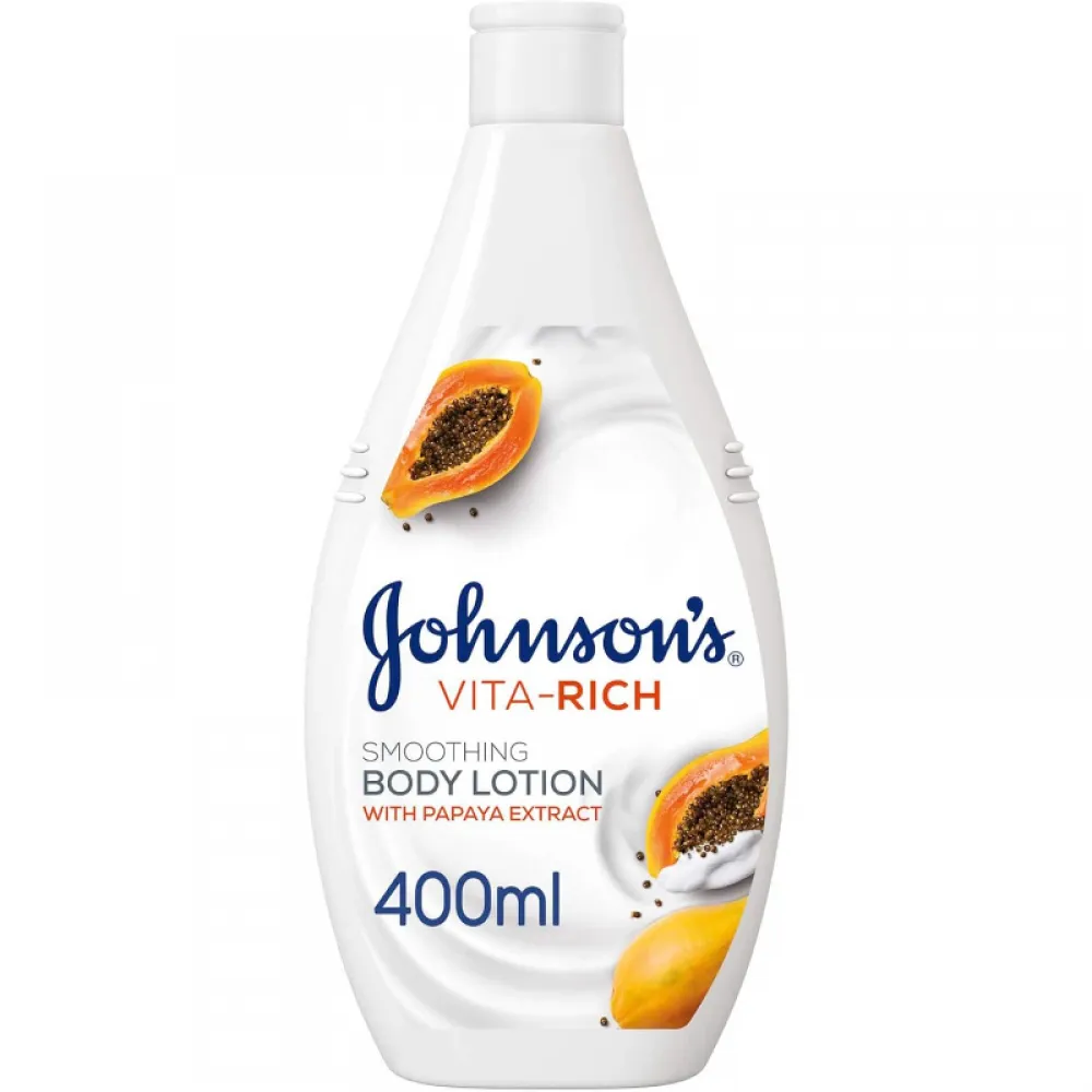 لوشن للجسم فيتا ريتش مع خلاصة البابايا من جونسون - 400مل