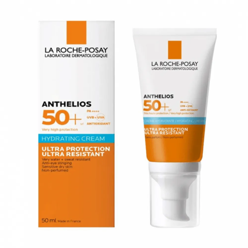 La Roche-Posay 50SPF Anthelios Hydrating Cream Sunscreen - 50ml