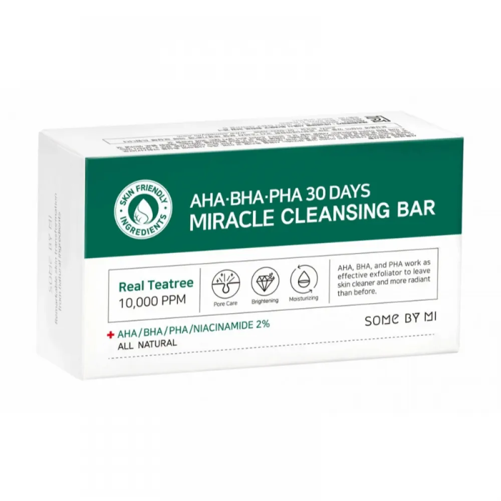 Some By Mi AHA. BHA. PHA 30 Days Miracle Cleansing Bar - 106g