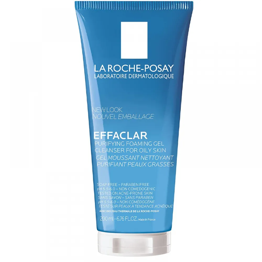 La Roche-Posay Effaclar Purifying Foaming Gel Cleanser for Oily Skin,200