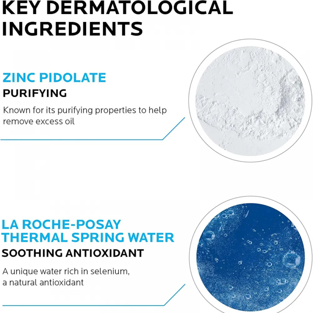 La Roche-Posay Effaclar Purifying Foaming Gel Cleanser for Oily Skin,200