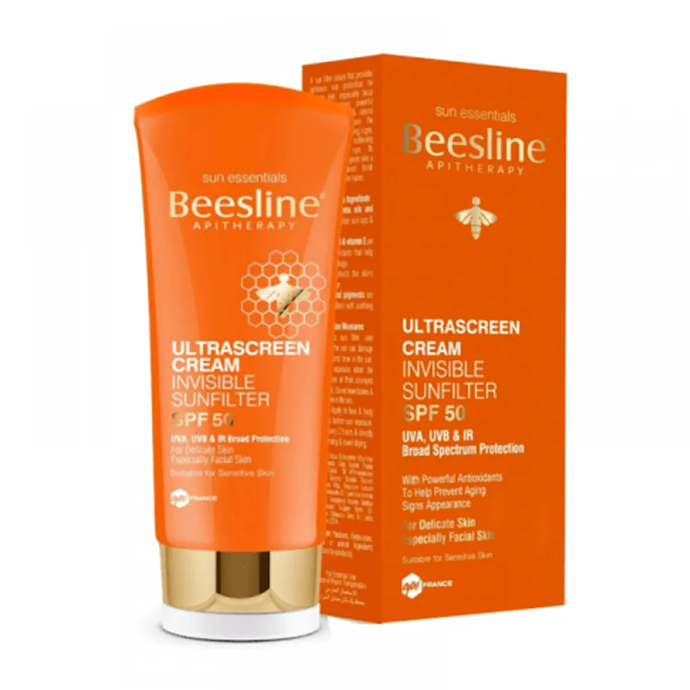 Beesline Ultrascreen Cream Invisible Sunfilter SPF50 - 60ml