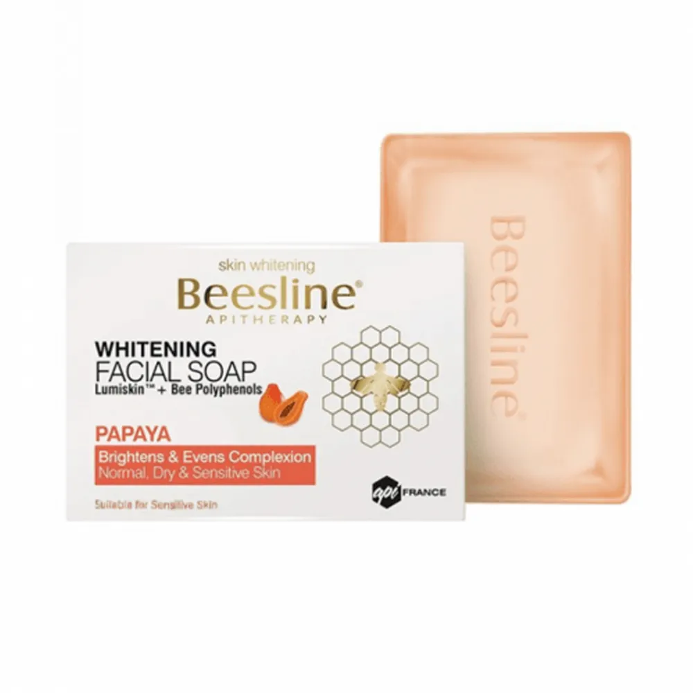 Beesline Whitening Facial Soap - Papaya - 85g