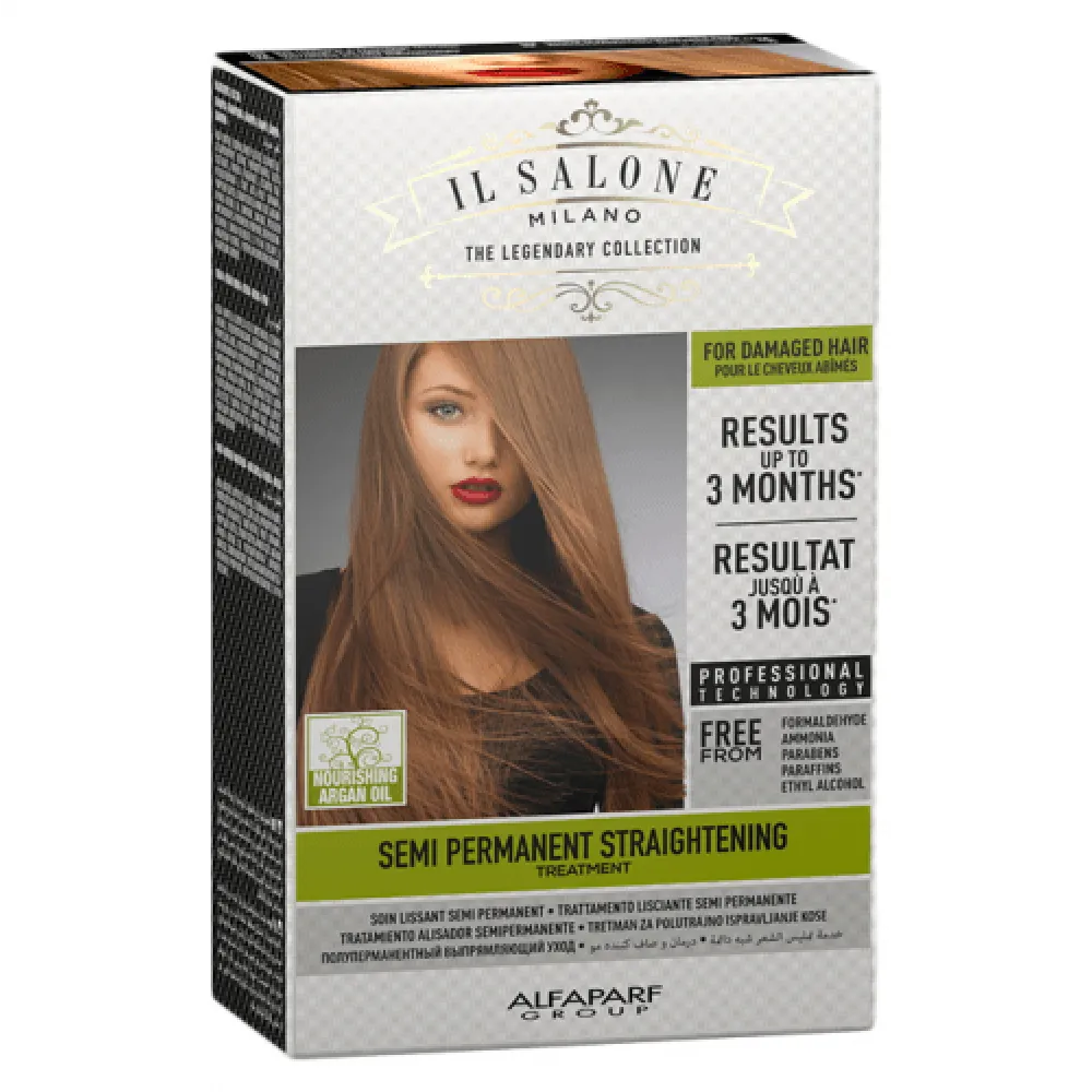IL SALONE MILANO Semi Permanent Straightening Treatment for Damaged Hair