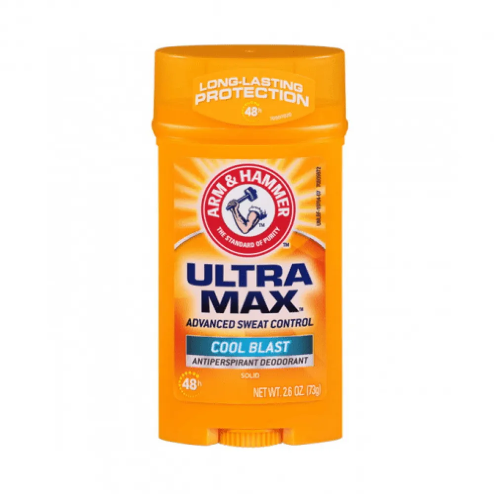 Arm & Hammer Ultra Max Cool Blast Antiperspirant Deodorant - 73g