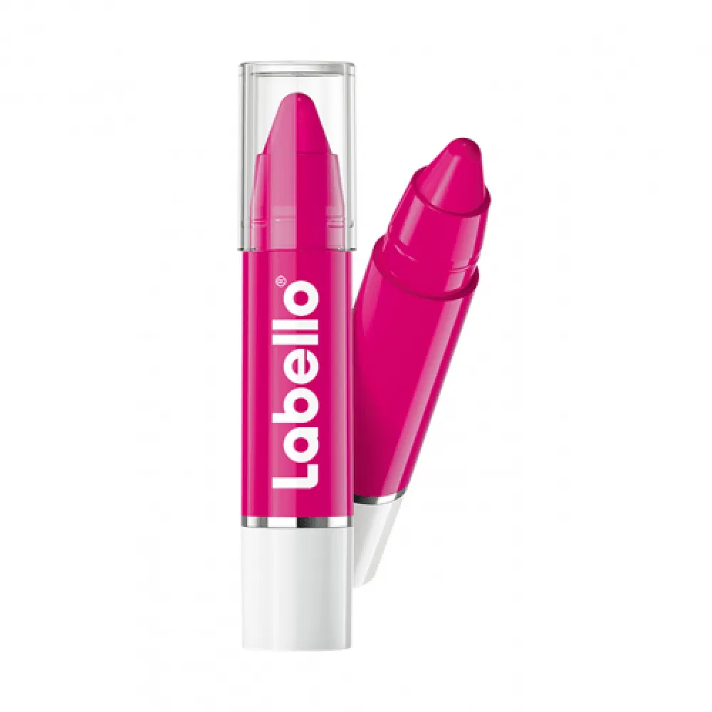 Labello Hot Pink Crayon Lipstick - 3g