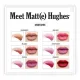 theBalm Meet Matte Hughes Set of 6 Mini Lipsticks Limited Edition - Vol2