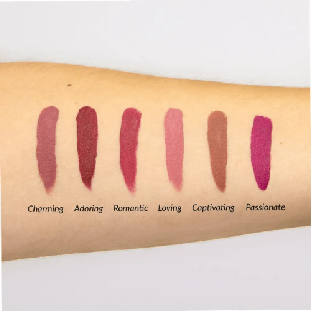 theBalm Meet Matte Hughes Set of 6 Mini Lipsticks Limited Edition - Vol3