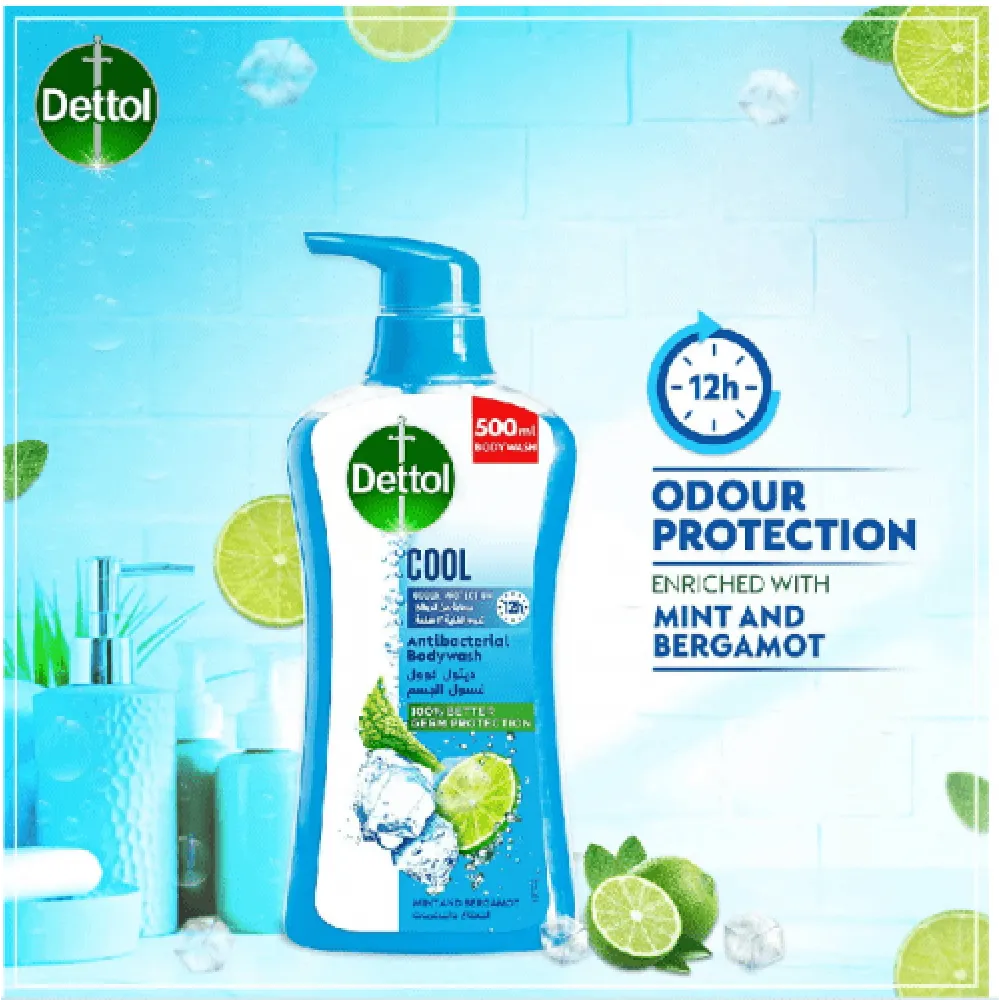 Dettol Cool Mint & Menthol Body Wash - 500ml