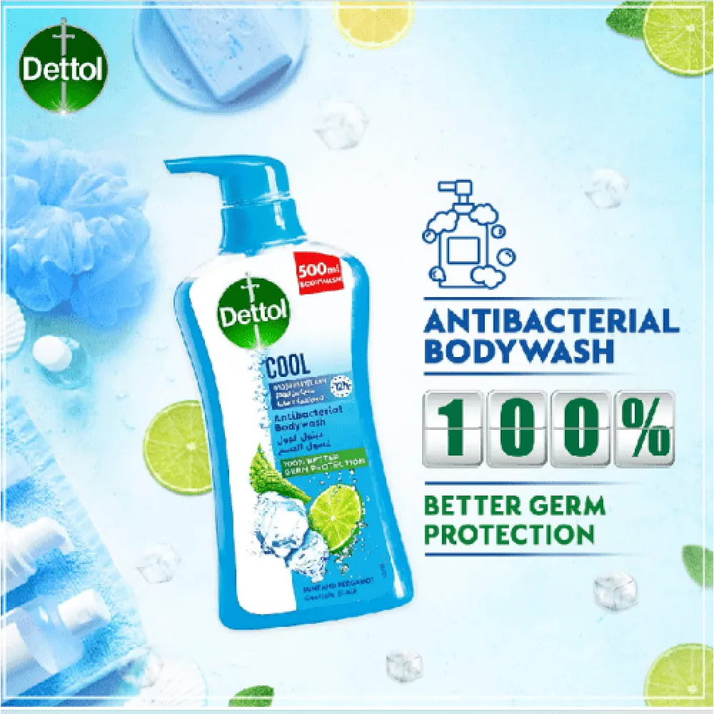 Dettol Cool Mint & Menthol Body Wash - 500ml