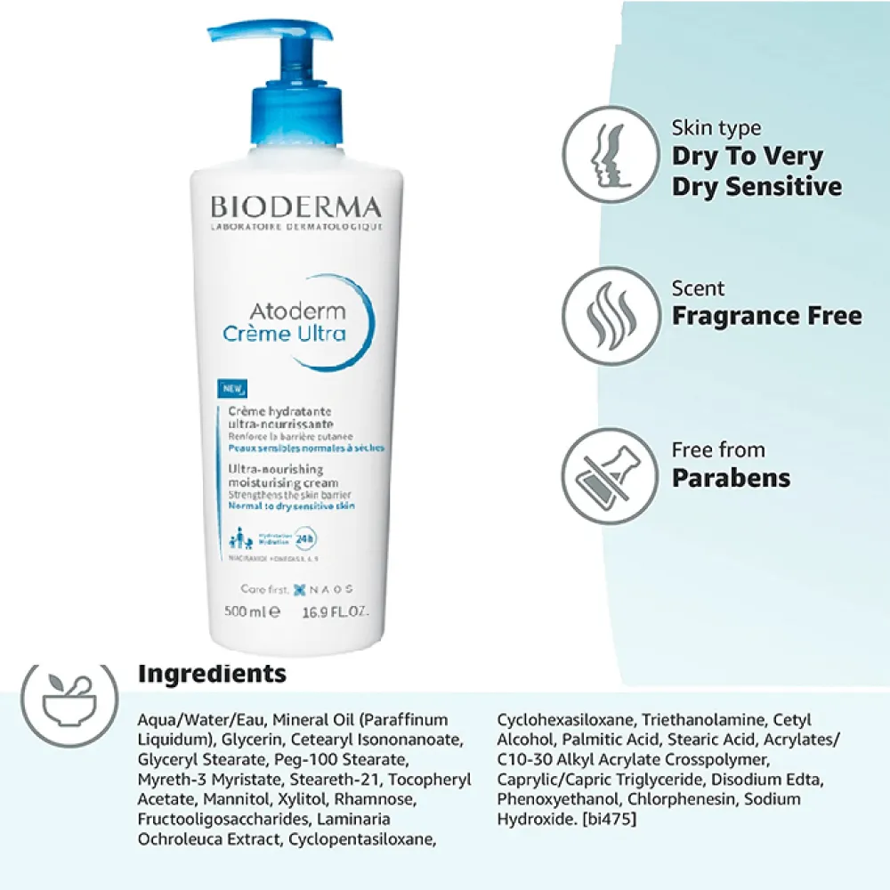Bioderma Atoderm Creme 500ml